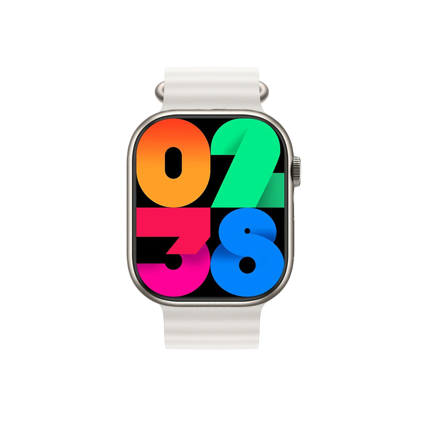 ScHitec Watch 9 Pro Amoled Ekran Android İos Uyumlu Akıllı Saat Beyaz
