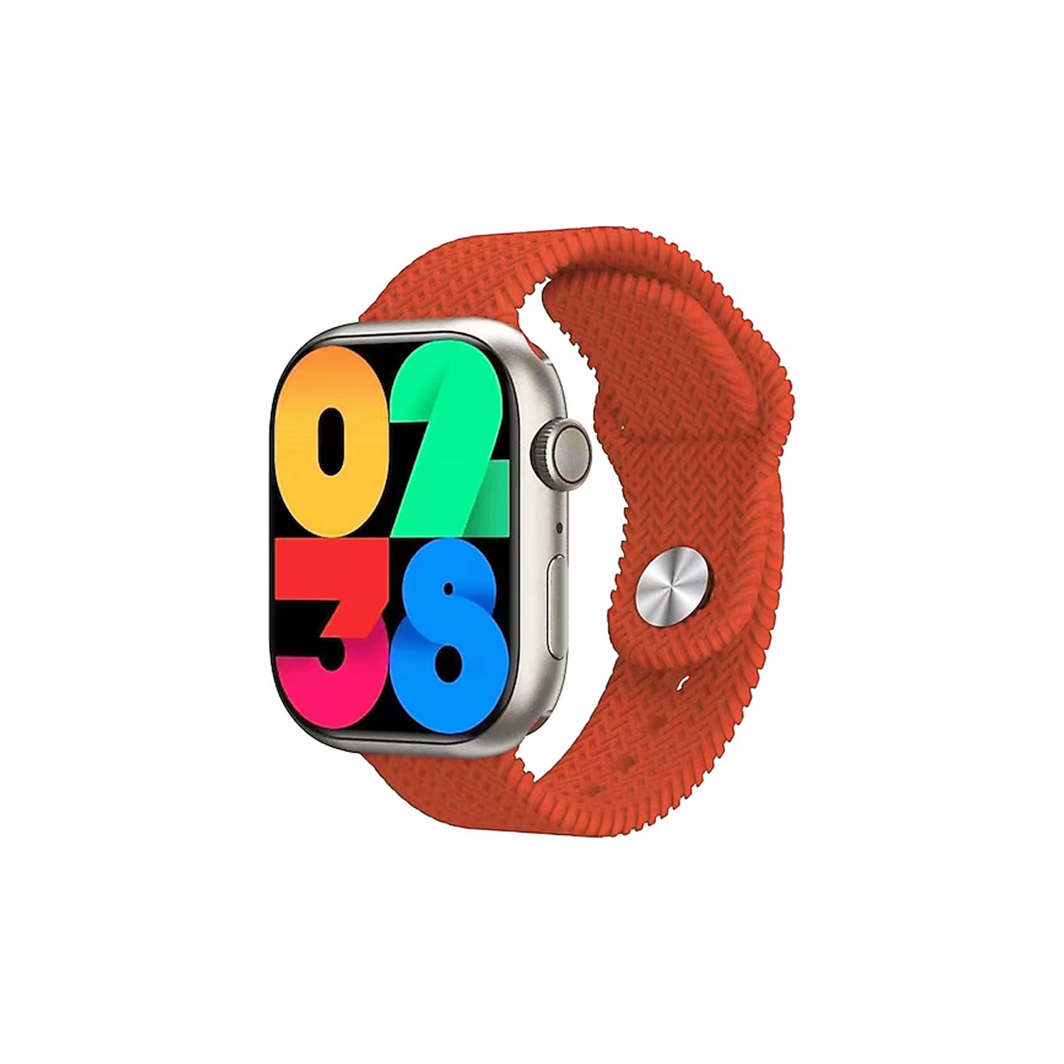 ScHitec Watch 9 Pro Amoled Ekran Android İos Uyumlu Akıllı Saat Turuncu