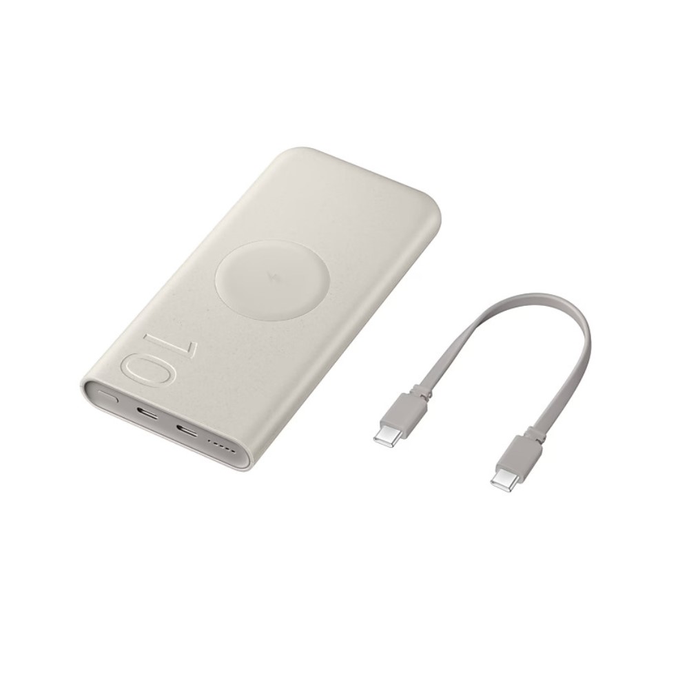 Samsung EB-U2510X 10.000 mAh Kablosuz Şarj Özellikli Powerbank Gri Samsung Türkiye Garantili