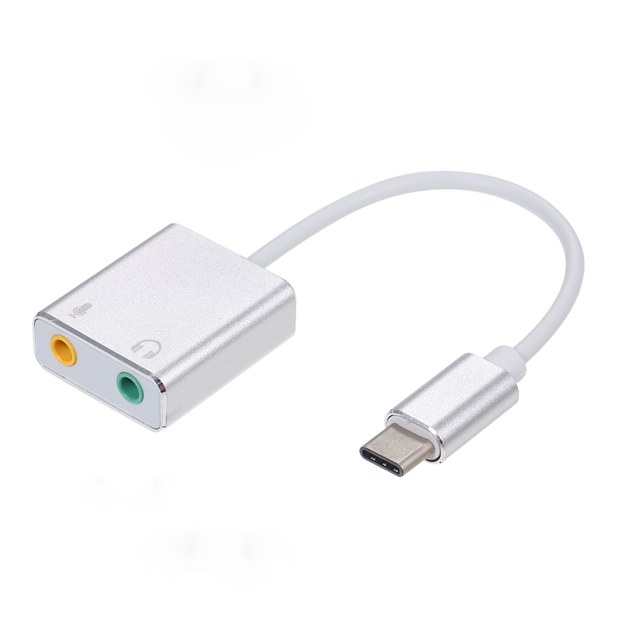 Winex 2in1 Type-C to 3.5mm Aux ve Mikrofon Dönüştürücü Adaptör