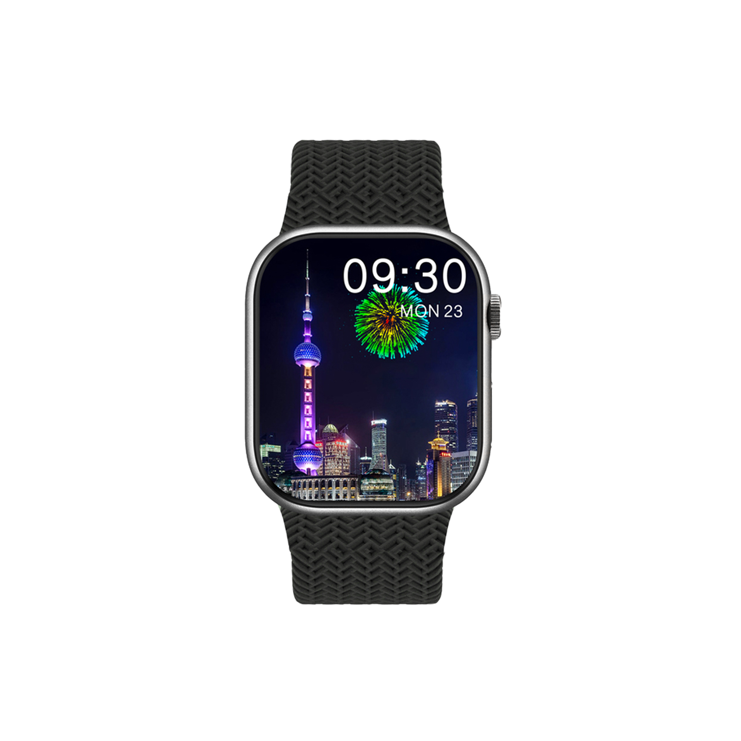 ScHitec Watch 9 Pro Amoled Ekran Android İos Uyumlu Akıllı Saat Siyah